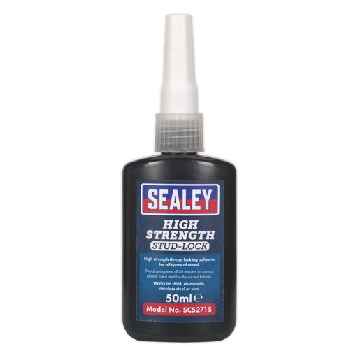 Sealey Stud Lock High Strength 50ml SCS271S Sealey - Dynamic Drive