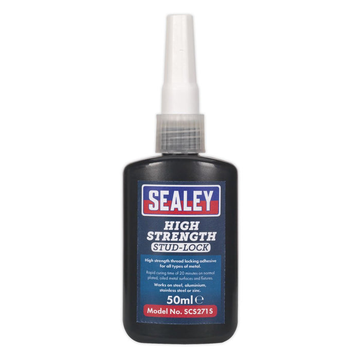 Sealey Stud Lock High Strength 50ml SCS271S Sealey - Dynamic Drive