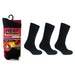 Ladies thermal insulated black socks 1291 UK Camping And Leisure - Dynamic Drive