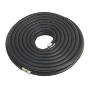 Sealey Heavy-Duty Air Hose with 1/4"BSP Unions 15m x 10mm AH15RX/38 Sealey - Dynamic Drive