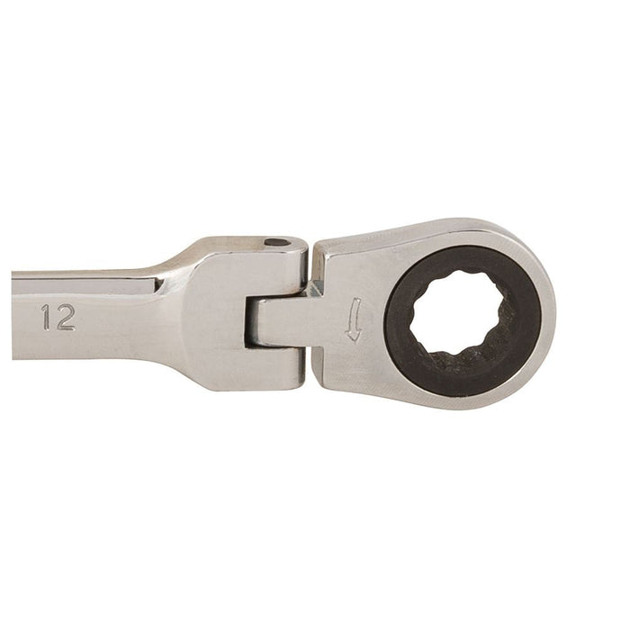 Silverline Flexible Head Ratchet Spanner 12mm Silverline - Dynamic Drive