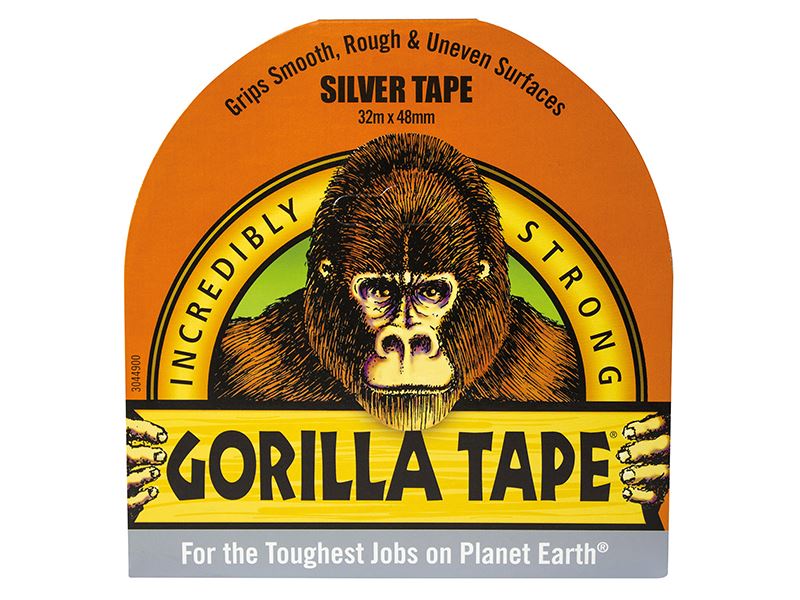 Gorilla Glue Gorilla Tape® 48mm x 32m Silver Gorilla Glue - Dynamic Drive