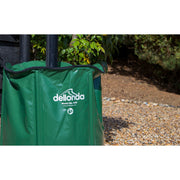 Dellonda Collapsible PVC Garden Water Butt with Zipped Lid & Drain Tap 250L Dellonda - Dynamic Drive