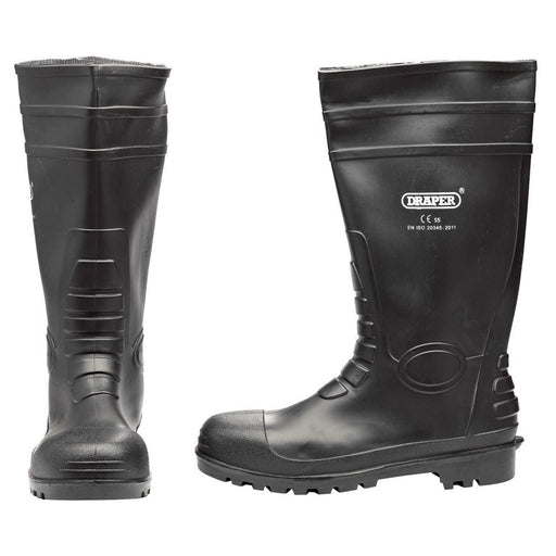 Draper Safety Wellington Boots, Size 7, S5 02697 Draper - Dynamic Drive