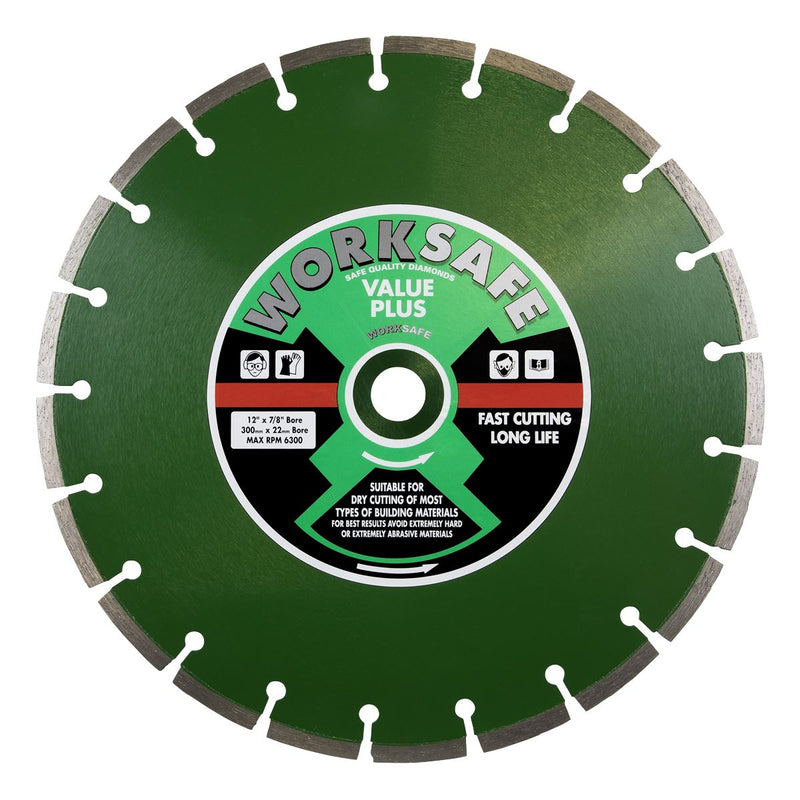 Sealey Value Plus Diamond Blade300 x 22mm WDVP300/78 Sealey - Dynamic Drive
