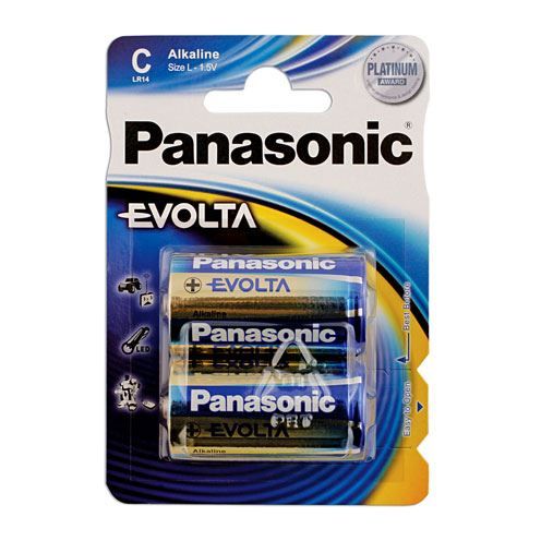 Connect Panasonic Evolta C Cell Battery 2pc x 12 30647 Tool Connection - Dynamic Drive