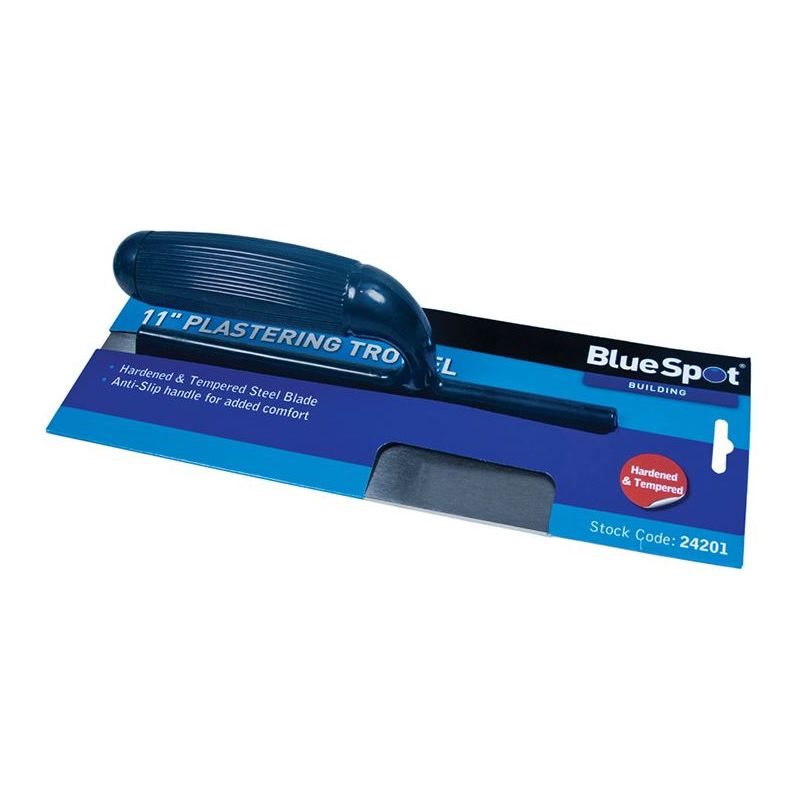 Bluespot Tools Plasterer's Trowel Plastic Handle 11 x 4.3/4in BlueSpot Tools - Dynamic Drive