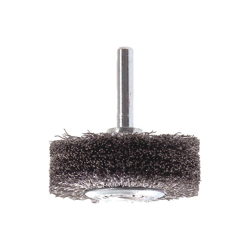 Lessmann Wire Wheel Brush with Shank 70 x 13mm, 0.30 Steel Wire Lessmann - Dynamic Drive