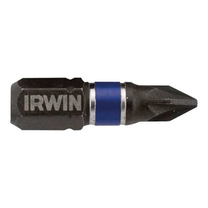 Irwin® Impact Pro Performance Screwdriver Bits PZ2 25mm (Pack 2) IRWIN® - Dynamic Drive