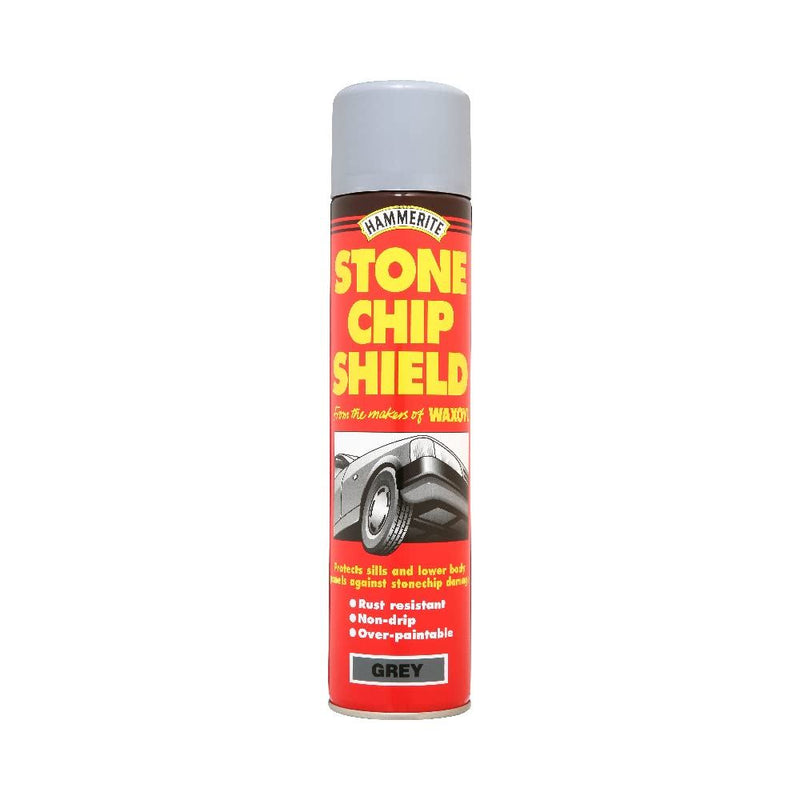 Hammerite Stonechip Shield - Grey - 600ml Hammerite - Dynamic Drive