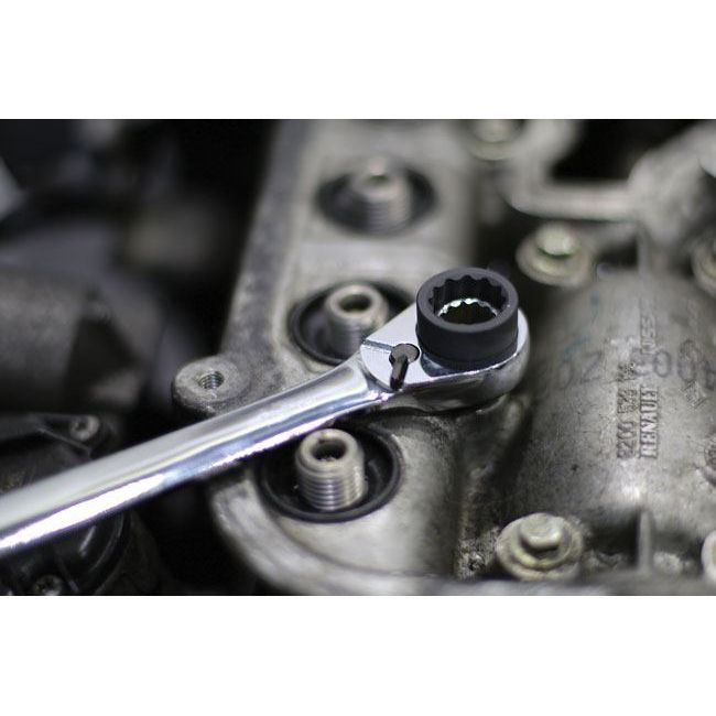 Laser Ratchet Ring Spanner 8-in-1 8143 Laser - Dynamic Drive