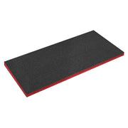 Sealey Easy Peel Shadow Foamï Red/Black 1200 x 550 x 50mm SF50R Sealey - Dynamic Drive