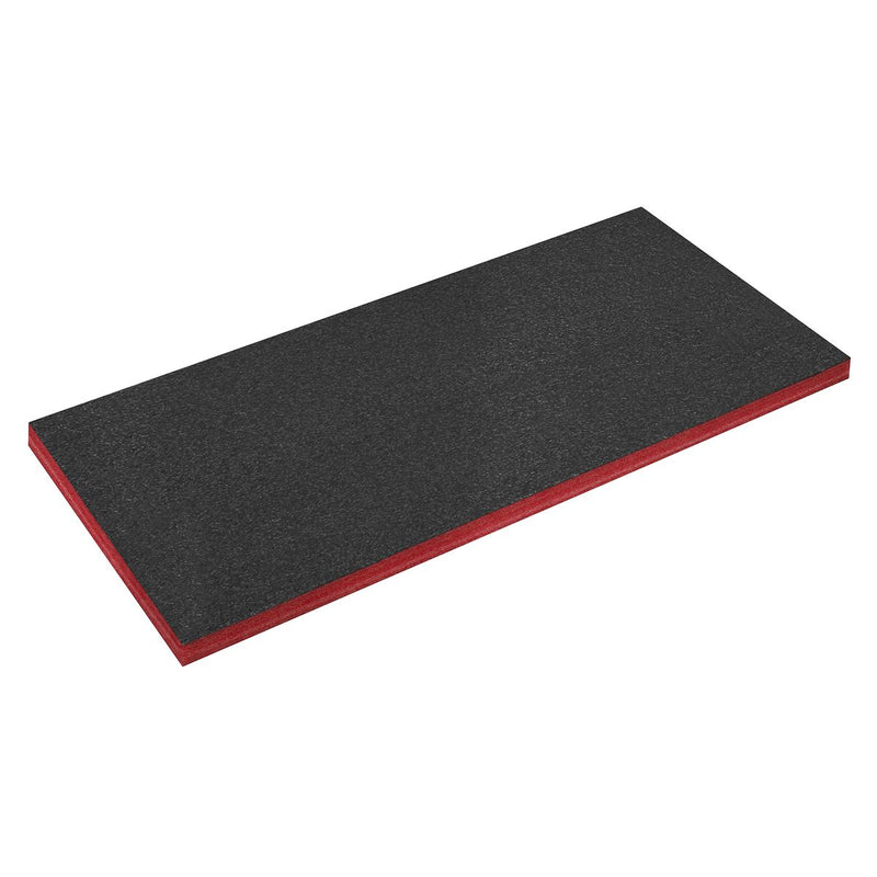 Sealey Easy Peel Shadow Foamï Red/Black 1200 x 550 x 50mm SF50R Sealey - Dynamic Drive