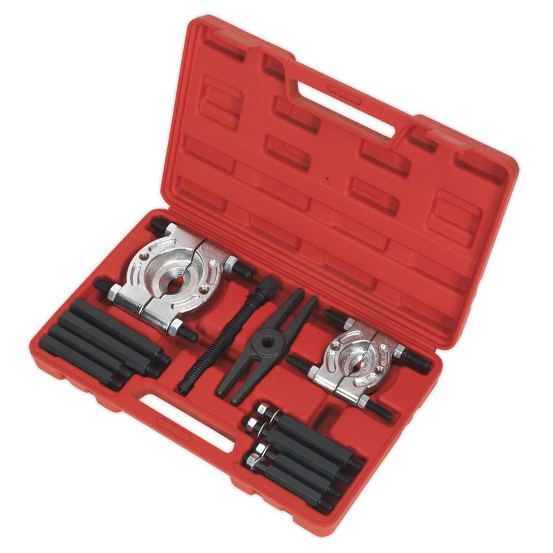 Sealey Double Mechanical Bearing Separator/Puller Set 12pc PS984 Sealey - Dynamic Drive