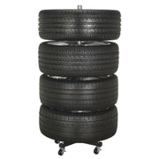 Sealey Wheel Storage Trolley 100kg Capacity STR004 Sealey - Dynamic Drive