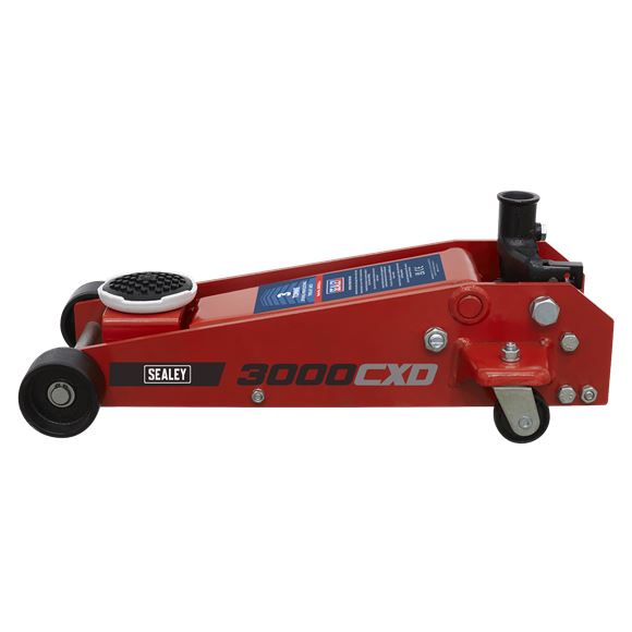 Sealey Trolley Jack 3tonne Standard Chassis 3000CXD Sealey  - Dynamic Drive