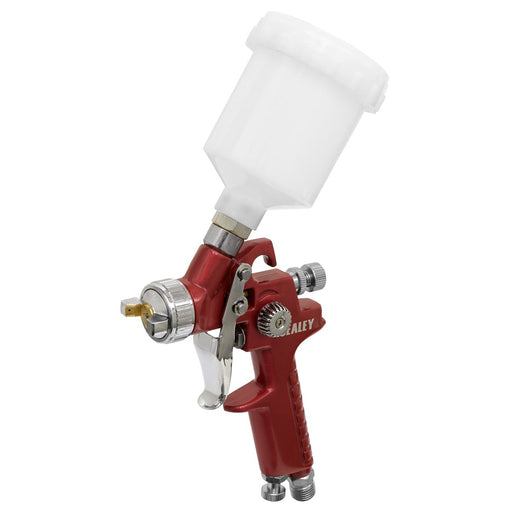 Sealey HVLP Gravity Feed Touch-Up Spray Gun 0.8mm Set-Up HVLP731 Sealey - Dynamic Drive