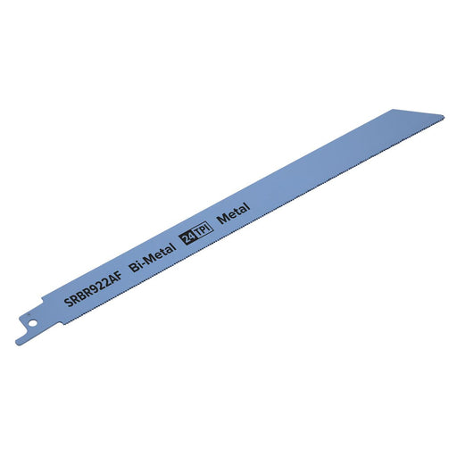 Sealey Reciprocating Saw Blade Metal 230mm 24tpi Pack of 5 SRBR922AF Sealey - Dynamic Drive