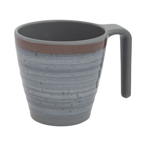 Bo-Camp Mug Halo M Melamine 4 Pieces Grey Bo-Camp - Dynamic Drive