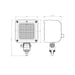 Ring RCV9586 Dual Voltage Multi-angle Halogen Work Light Ring Automotive - Dynamic Drive