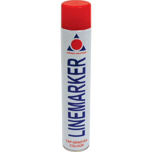Aerosol Solutions Line Marking Paint - Red - 750ml Aerosol Solutions  - Dynamic Drive