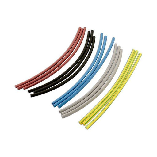 Connect Assorted Coloured Heat Shrink Tubing 6.4mm 12pc 33060 Tool Connection - Dynamic Drive
