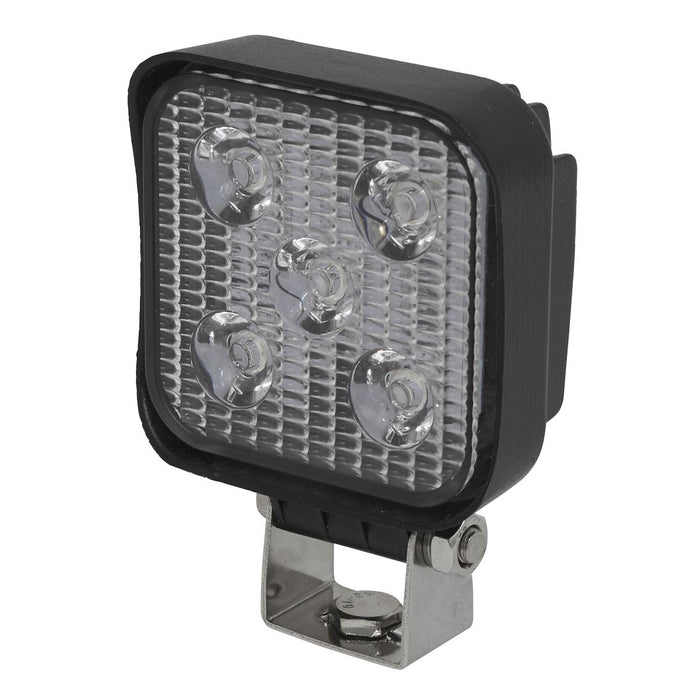 Sealey Mini Square Worklight with Mounting Bracket 15W LED LED2S Sealey  - Dynamic Drive
