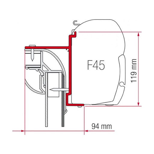 Fiamma Kit for Pilote Explorer RVs Fiamma - Dynamic Drive