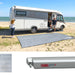 Fiamma F80L 450 Awning Titanium Royal Blue Fiamma - Dynamic Drive