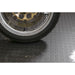 Sealey Vinyl Floor Tile Peel & Stick Backing - Silver Coin Pk 16 FT2S Sealey  - Dynamic Drive