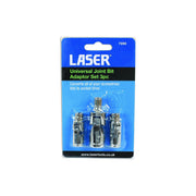 Laser Universal Joint Bit Adaptor Set 3pc 7255 Laser - Dynamic Drive