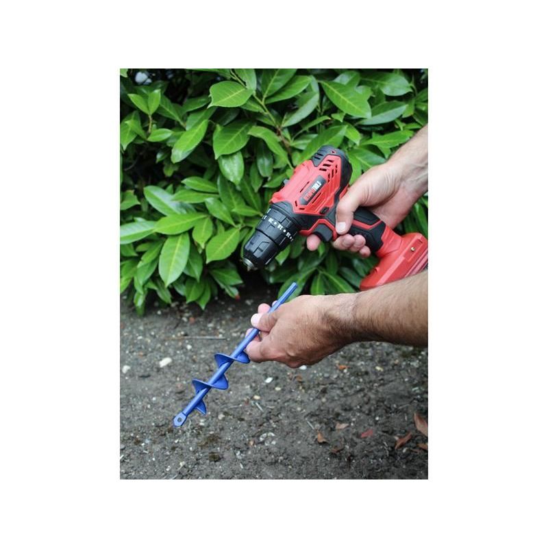 Faithfull Earth Auger Drill Bit 40 x 220mm Faithfull - Dynamic Drive