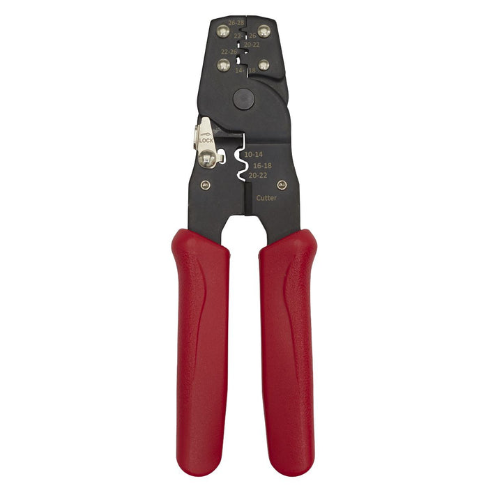 Sealey Non-Ratcheting Crimping Tool Insulated/Non-Insulated Terminals AK3850 Sealey - Dynamic Drive