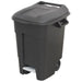 Sealey Refuse/Wheelie Bin with Foot Pedal 100L Black BM100P Sealey - Dynamic Drive