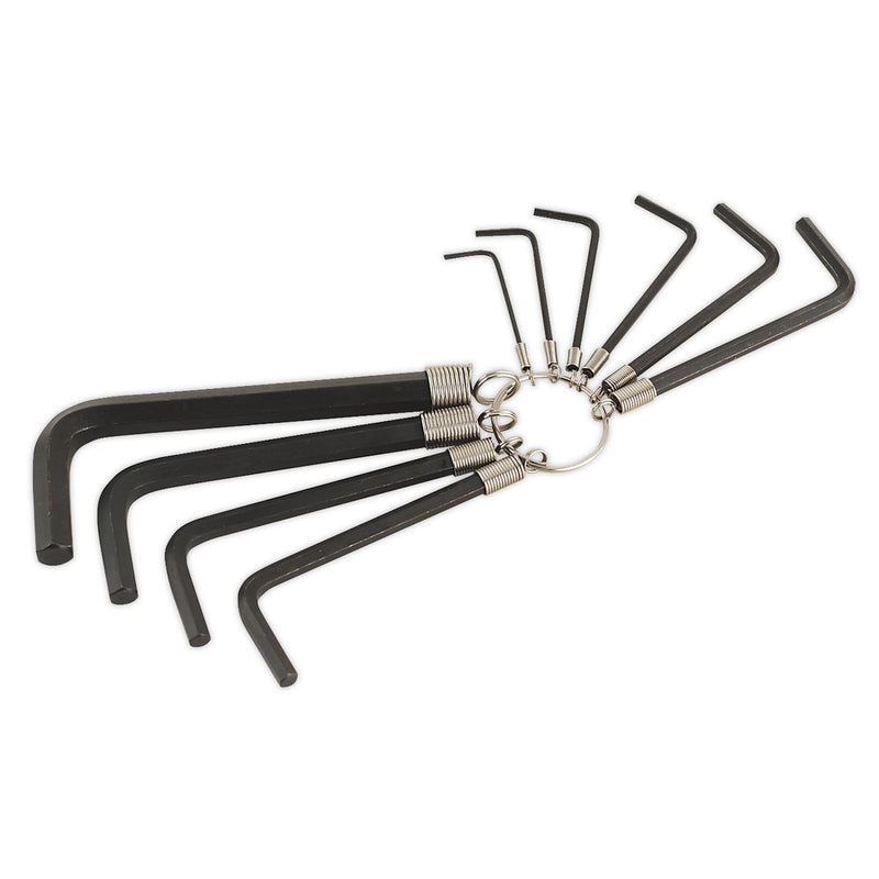 Sealey Hex Key Set on Ring 10pc Metric AK6148 Sealey - Dynamic Drive