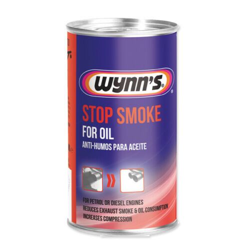 Wynns Stop Smoke Oil Additive Petrol & Diesel Engines Reduce Exhaust Smoke 325ml Wynns - Dynamic Drive