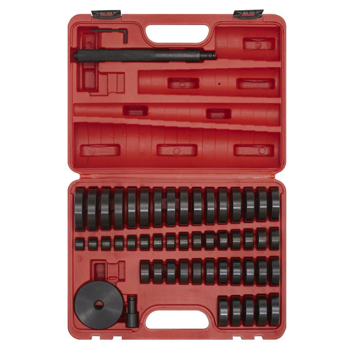 Sealey Bearing Race & Seal Driver Set 52pc VS7032 Sealey - Dynamic Drive