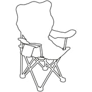 Quest Childrens Tiger Fun Folding Chair 5203 Quest - Dynamic Drive