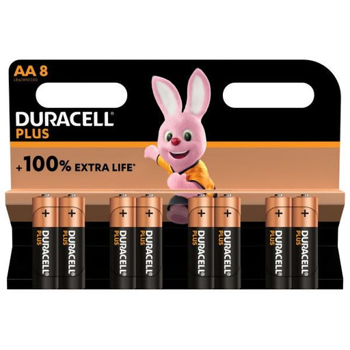 Duracell Plus Power Alkaline Aa Batteries - Pack Of 8 Duracell - Dynamic Drive