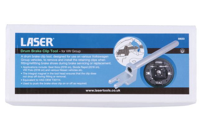 Laser Drum Brake Clip Tool – for VW Group Laser - Dynamic Drive