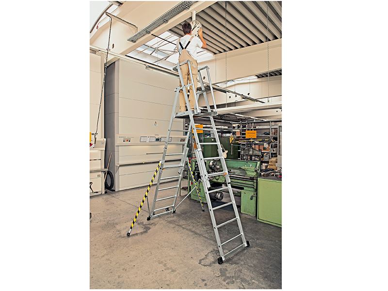 Zarges ZAP 2 Access Platform, Platform Height 1.3/1.6/1.8/2.1/2.4m 5-9 Rungs Zarges - Dynamic Drive