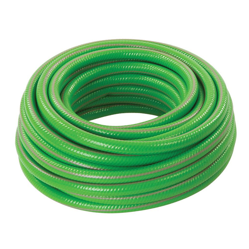 Silverline Reinforced PVC Garden Hose 15m Silverline - Dynamic Drive