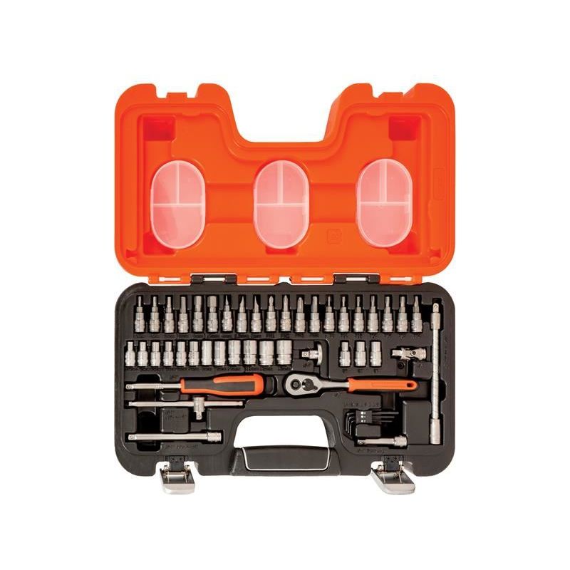 Bahco S460 1/4in Drive Socket Set, 46 Piece Bahco - Dynamic Drive
