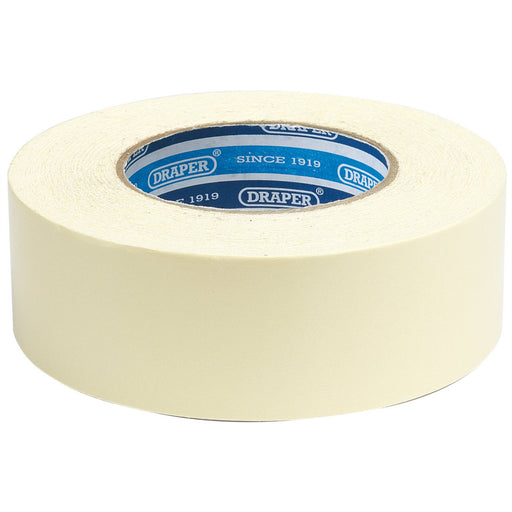 Draper Heavy Duty Double Sided Tape, 50m x 50mm 65392 Draper - Dynamic Drive
