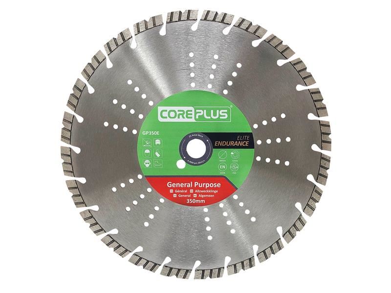 Coreplus GP350E Elite General-Purpose Diamond Blade 350mm CorePlus - Dynamic Drive