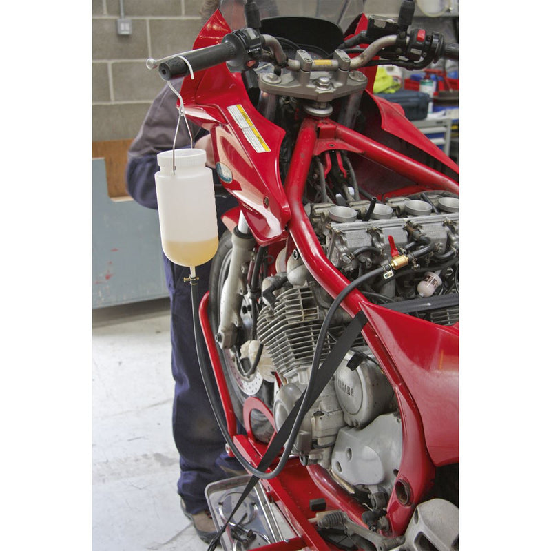 Sealey Motorcycle Portable Fuel Tank 1L MS029 Sealey - Dynamic Drive