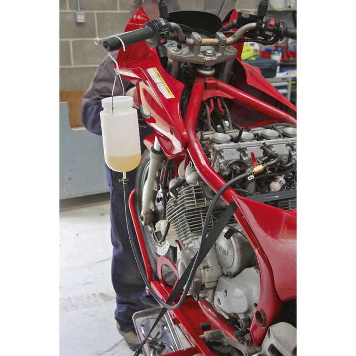 Sealey Motorcycle Portable Fuel Tank 1L MS029 Sealey - Dynamic Drive