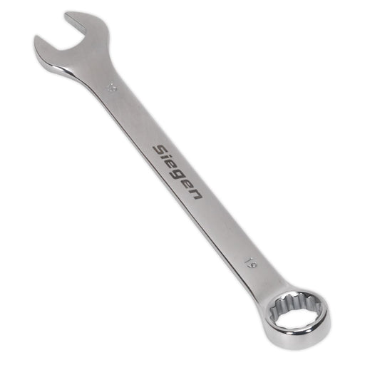 Sealey Combination Spanner 19mm S01019 Siegen by Sealey - Dynamic Drive