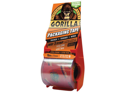 Gorilla Glue Gorilla Packaging Tape 72mm x 18m Dispenser Gorilla Glue - Dynamic Drive