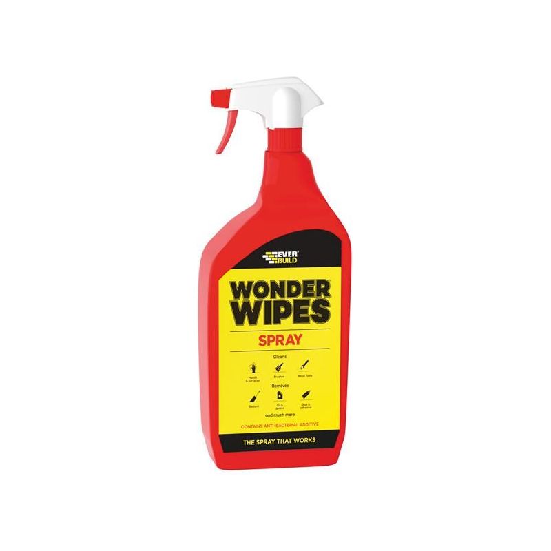 Everbuild Sika Multi-Use Wonder Wipes Spray 1 litre Everbuild Sika - Dynamic Drive